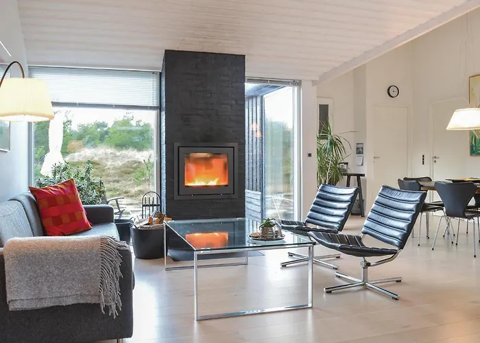 With A Fireplace 01 Дом отдыха Ринкёбинг